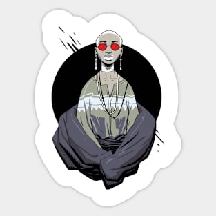 AFRICAN ORACLE Sticker